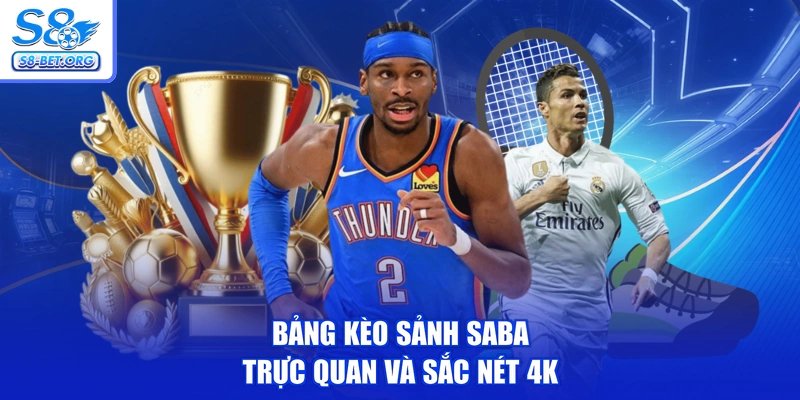 Bảng kèo sảnh Saba trực quan và sắc nét 4K