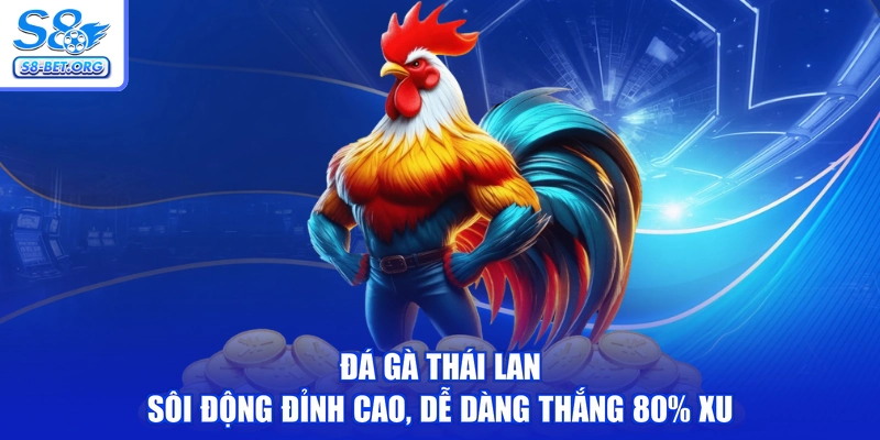 Đá Gà Thái Lan - Sôi Động Đỉnh Cao, Dễ Dàng Thắng 80% Xu