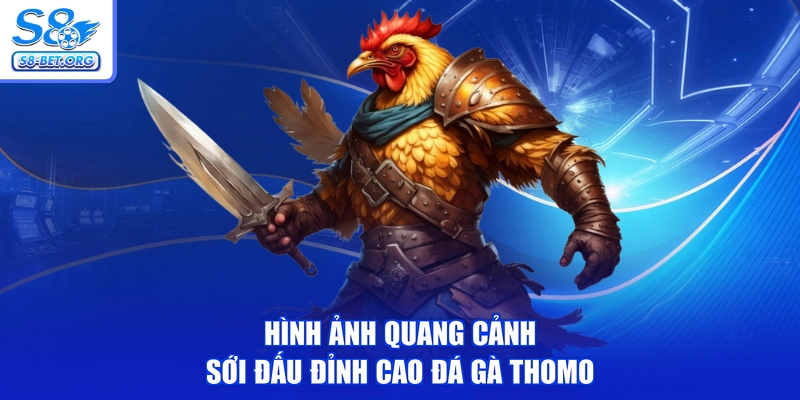 Hình ảnh quang cảnh sới đấu đỉnh cao đá gà Thomo