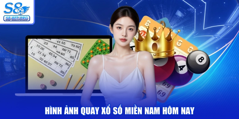 Hình ảnh quay Xổ số miền nam hôm nay