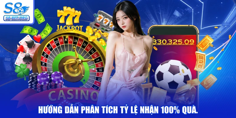 Hướng dẫn phân tích tỷ lệ nhận 100% quà.