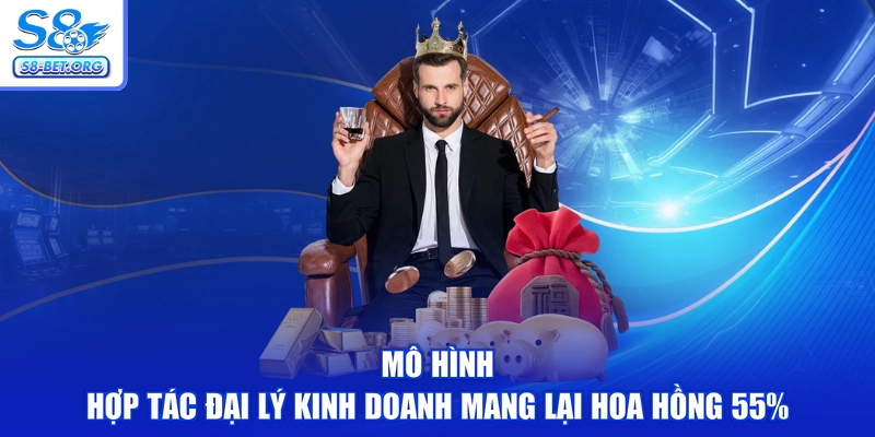 Mô hình hợp tác đại lý kinh doanh mang lại hoa hồng 55%