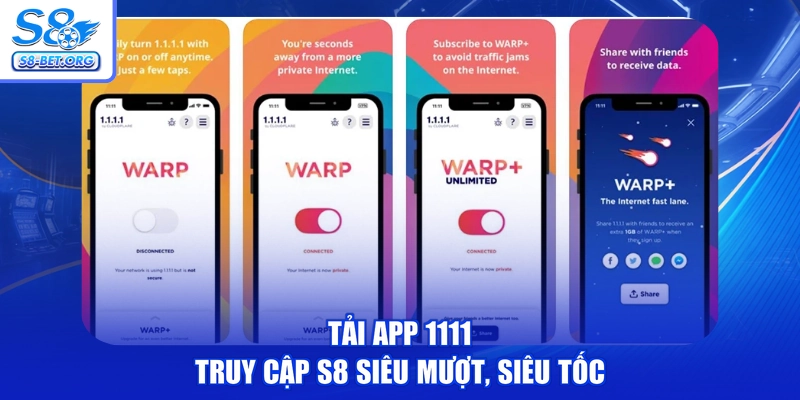 Tải app 1111 truy cập S8 siêu mượt, siêu tốc